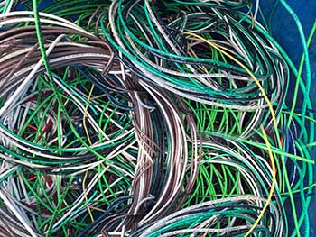 Insulated wire recycling