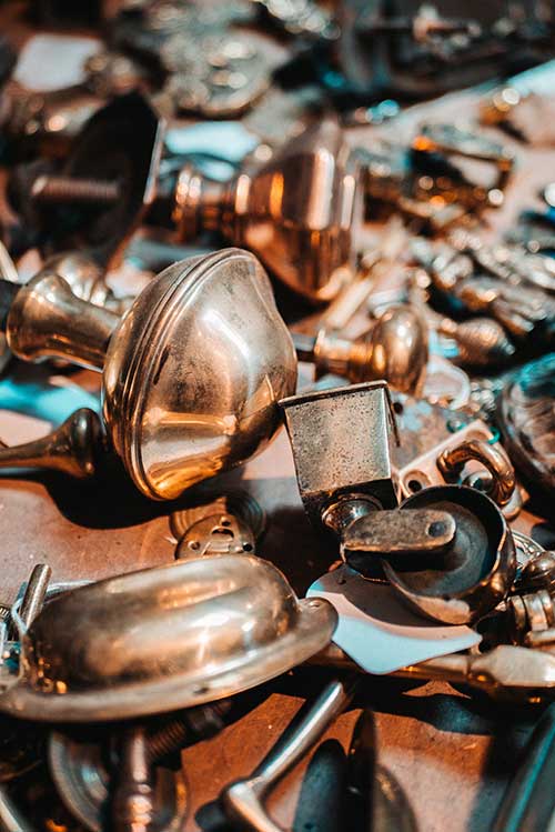 Metal recycling of copper items in Los Angeles