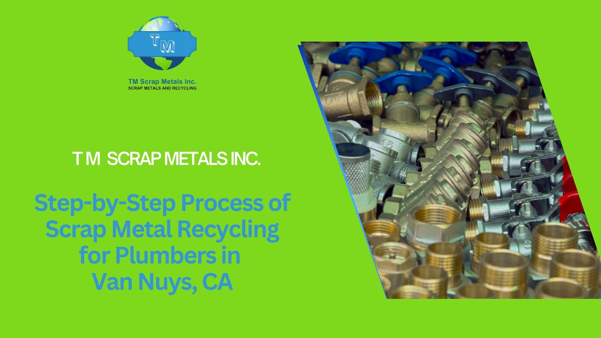 Scrap metal recycling for plumbers near Van Nuys 4 - TM Scrap Metals