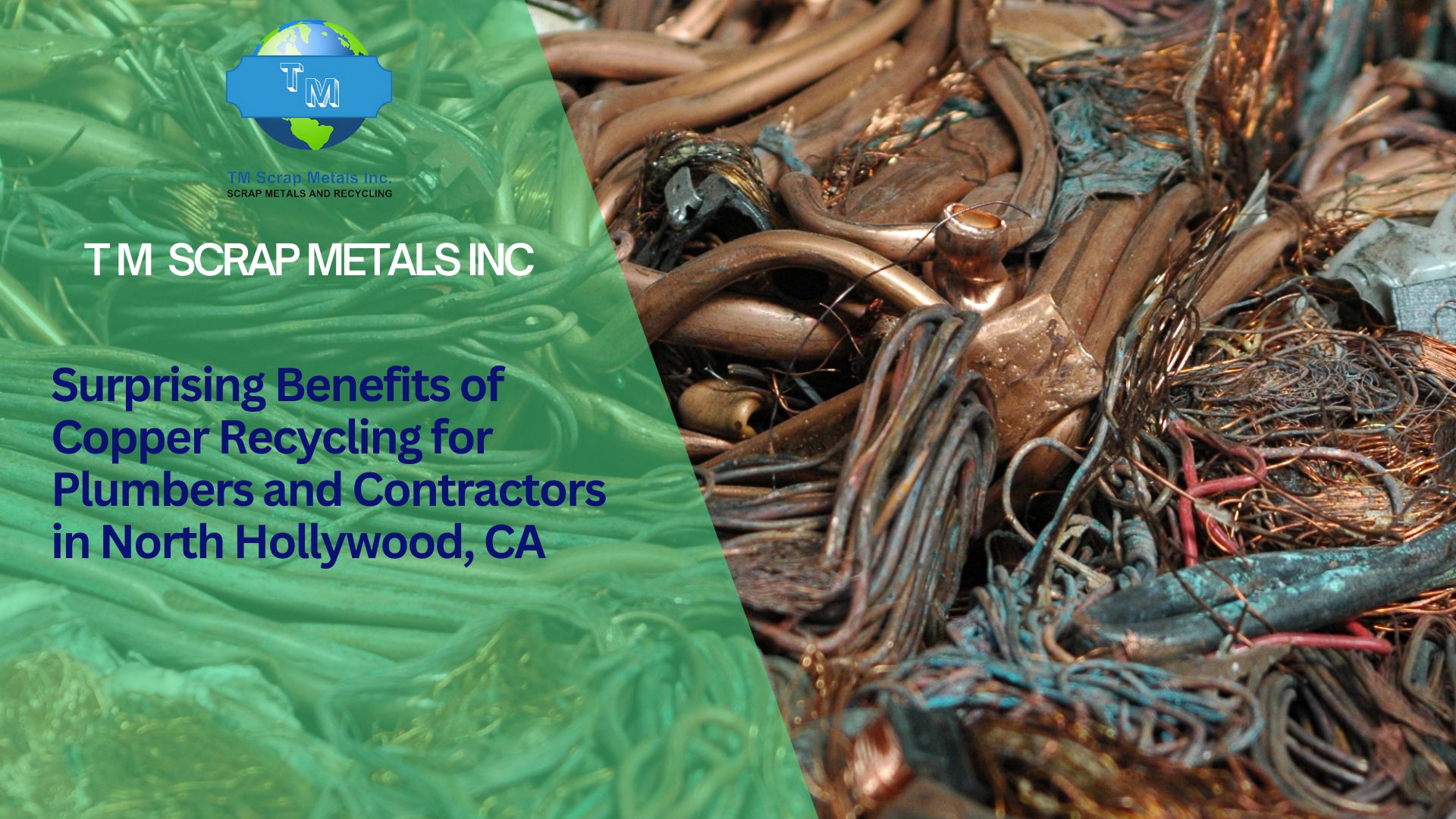 Copper Recycling near North Hollywood TM Scrap Metal