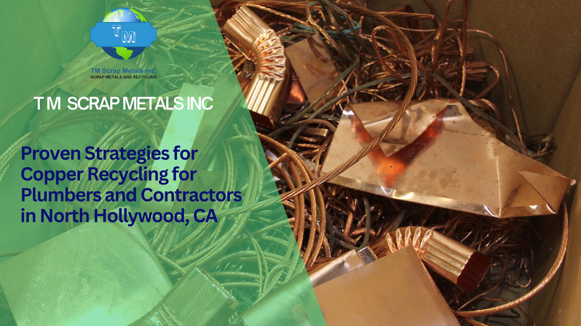 Copper Recycling near North Hollywood TM Scrap Metal