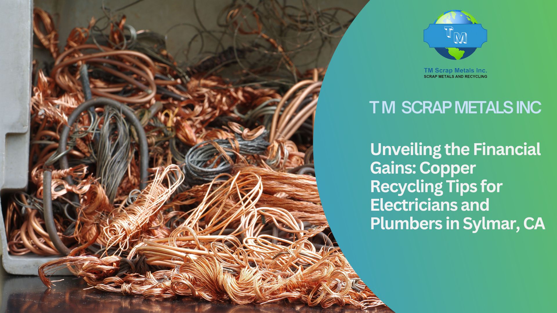 Copper Recycling near Sylmar TM Scrap Metal