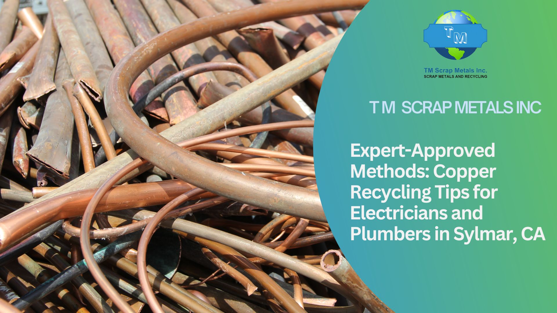 Copper Recycling near Sylmar TM Scrap Metal