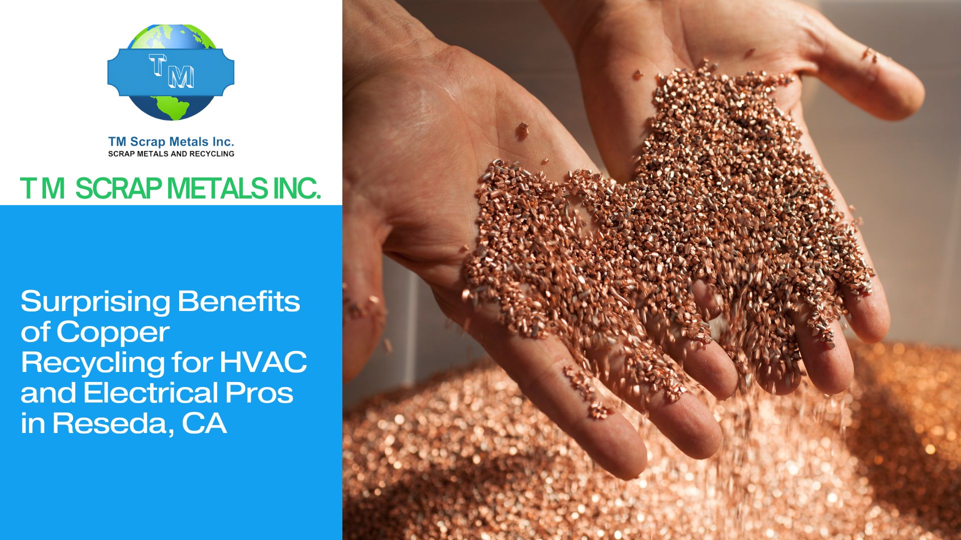 Copper Recycling near Reseda TM Scrap Metal