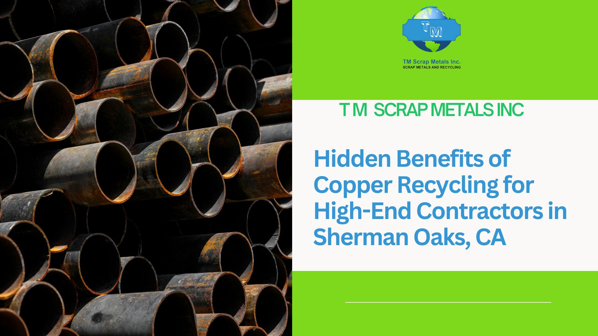 Copper Recycling near Sherman Oaks TM Scrap Metal