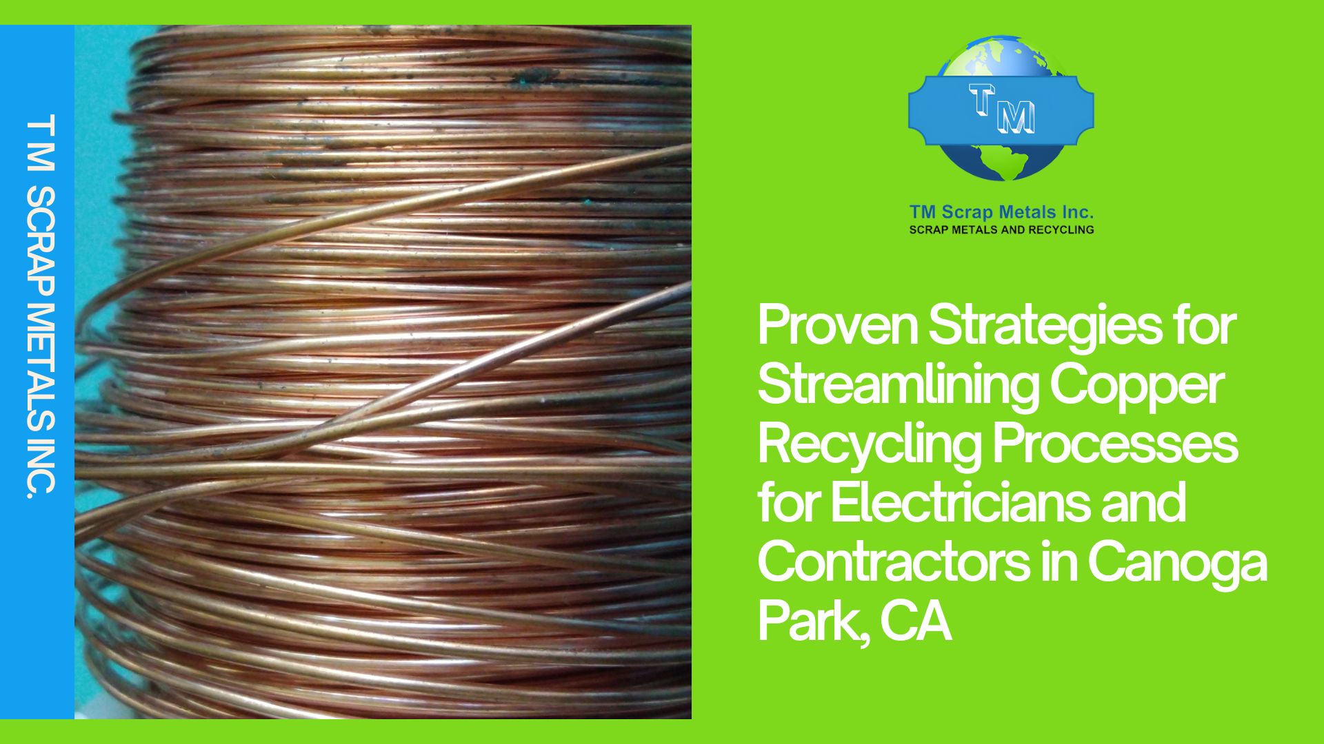 Copper Recycling near Canoga Park TM Scrap Metal